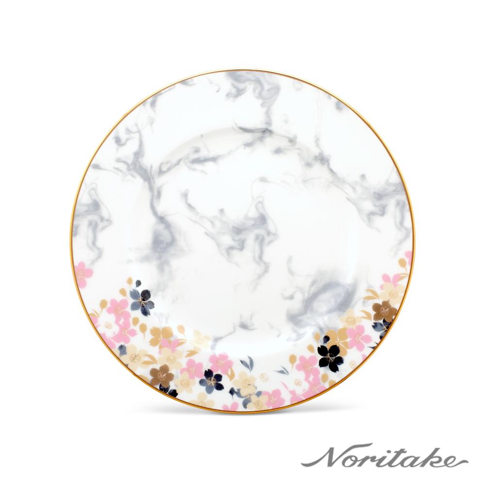 【日本 Noritake】月影浮花西式圓盤(骨瓷)23.4CM✿70F001